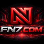 FN7 Game app interface showing online gaming features and user dashboard