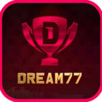 Dream77 Game download interface showing gameplay features and easy signup process on mobile screen