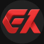EK7 Game mobile app interface showing online gaming dashboard and gameplay screen